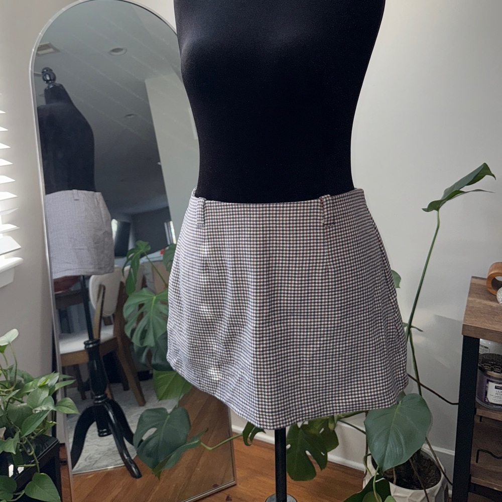 Abercrombie Plaid Mini Skort